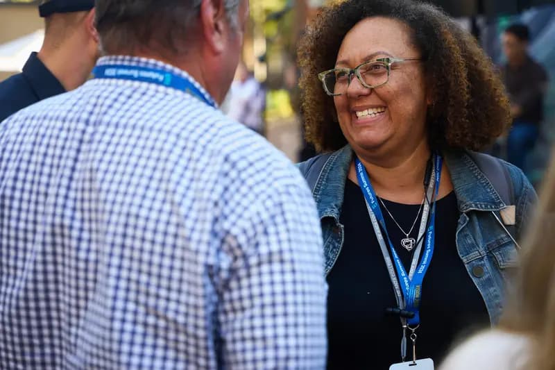 People networking at CCC Connect's event